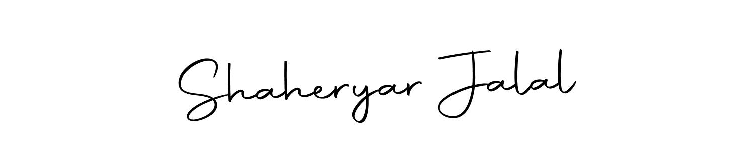 The best way (Autography-DOLnW) to make a short signature is to pick only two or three words in your name. The name Shaheryar Jalal include a total of six letters. For converting this name. Shaheryar Jalal signature style 10 images and pictures png