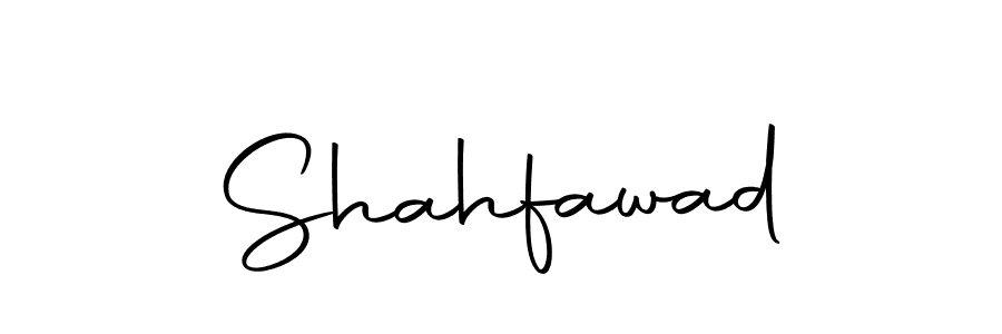 How to make Shahfawad signature? Autography-DOLnW is a professional autograph style. Create handwritten signature for Shahfawad name. Shahfawad signature style 10 images and pictures png