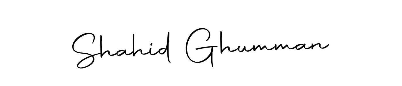 Make a beautiful signature design for name Shahid Ghumman. Use this online signature maker to create a handwritten signature for free. Shahid Ghumman signature style 10 images and pictures png