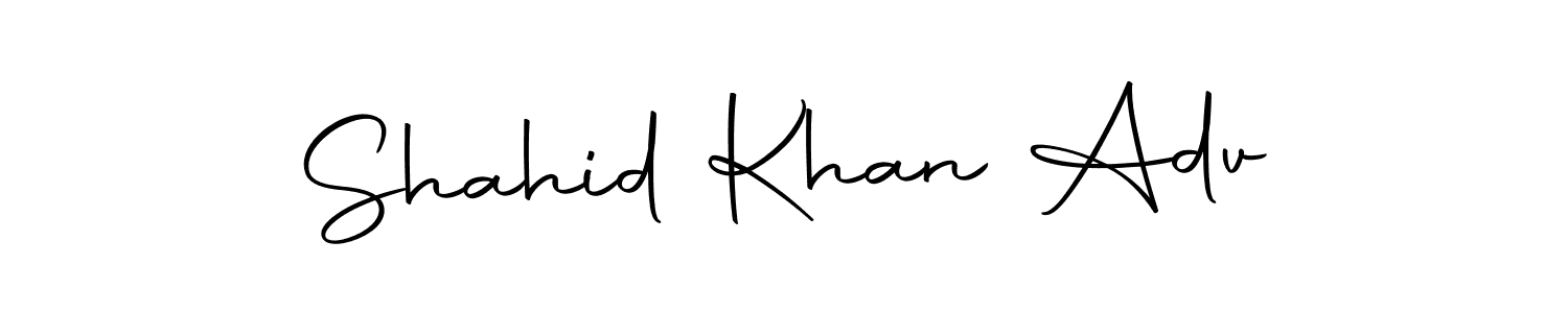 You should practise on your own different ways (Autography-DOLnW) to write your name (Shahid Khan Adv) in signature. don't let someone else do it for you. Shahid Khan Adv signature style 10 images and pictures png