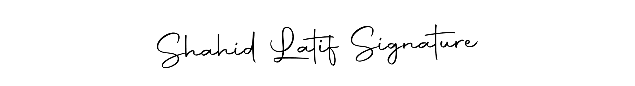Similarly Autography-DOLnW is the best handwritten signature design. Signature creator online .You can use it as an online autograph creator for name Shahid Latif Signature. Shahid Latif Signature signature style 10 images and pictures png
