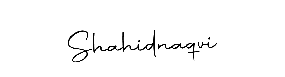 The best way (Autography-DOLnW) to make a short signature is to pick only two or three words in your name. The name Shahidnaqvi include a total of six letters. For converting this name. Shahidnaqvi signature style 10 images and pictures png