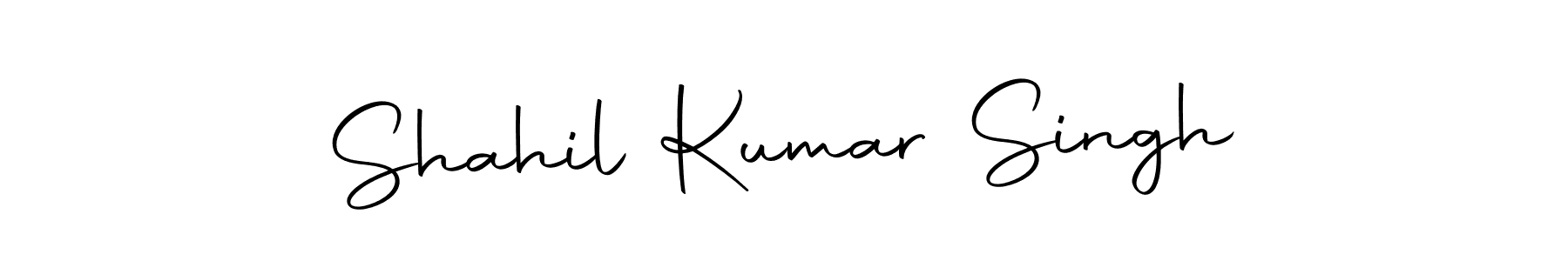 Design your own signature with our free online signature maker. With this signature software, you can create a handwritten (Autography-DOLnW) signature for name Shahil Kumar Singh. Shahil Kumar Singh signature style 10 images and pictures png