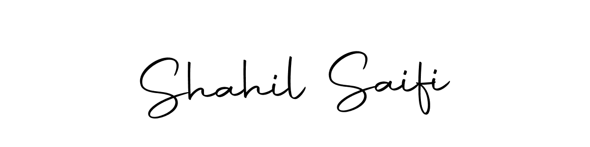 Make a beautiful signature design for name Shahil Saifi. With this signature (Autography-DOLnW) style, you can create a handwritten signature for free. Shahil Saifi signature style 10 images and pictures png