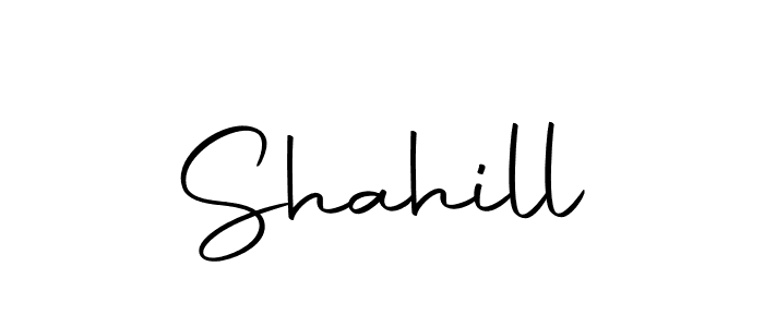 It looks lik you need a new signature style for name Shahill. Design unique handwritten (Autography-DOLnW) signature with our free signature maker in just a few clicks. Shahill signature style 10 images and pictures png