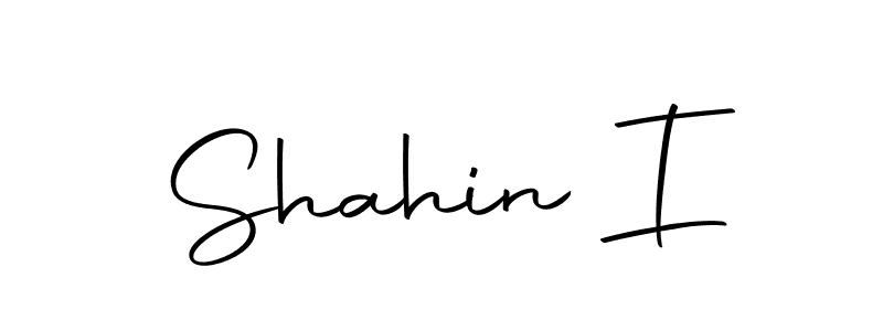Create a beautiful signature design for name Shahin I. With this signature (Autography-DOLnW) fonts, you can make a handwritten signature for free. Shahin I signature style 10 images and pictures png