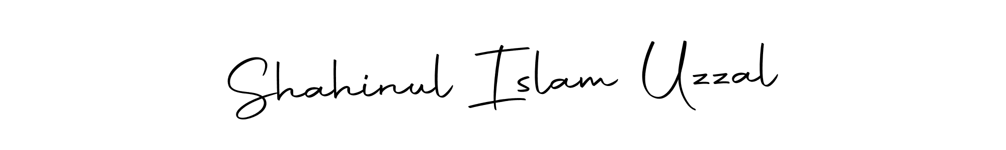 Create a beautiful signature design for name Shahinul Islam Uzzal. With this signature (Autography-DOLnW) fonts, you can make a handwritten signature for free. Shahinul Islam Uzzal signature style 10 images and pictures png