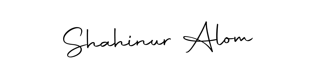 Design your own signature with our free online signature maker. With this signature software, you can create a handwritten (Autography-DOLnW) signature for name Shahinur Alom. Shahinur Alom signature style 10 images and pictures png