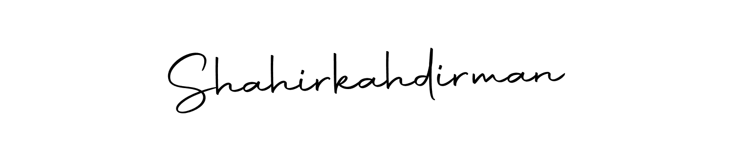 Check out images of Autograph of Shahirkahdirman name. Actor Shahirkahdirman Signature Style. Autography-DOLnW is a professional sign style online. Shahirkahdirman signature style 10 images and pictures png