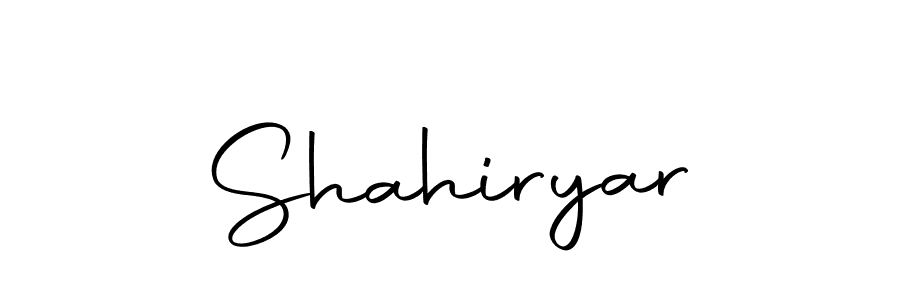How to make Shahiryar name signature. Use Autography-DOLnW style for creating short signs online. This is the latest handwritten sign. Shahiryar signature style 10 images and pictures png