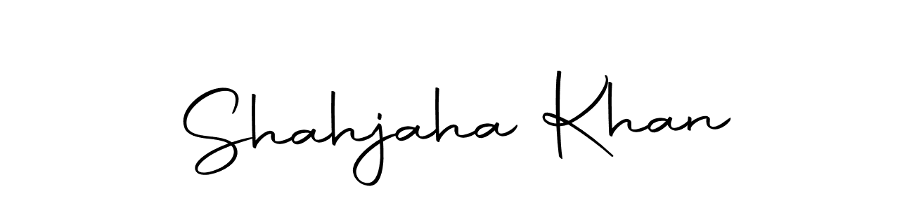 Make a beautiful signature design for name Shahjaha Khan. Use this online signature maker to create a handwritten signature for free. Shahjaha Khan signature style 10 images and pictures png