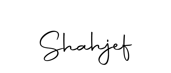 Shahjef stylish signature style. Best Handwritten Sign (Autography-DOLnW) for my name. Handwritten Signature Collection Ideas for my name Shahjef. Shahjef signature style 10 images and pictures png
