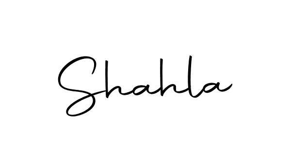 How to make Shahla name signature. Use Autography-DOLnW style for creating short signs online. This is the latest handwritten sign. Shahla signature style 10 images and pictures png