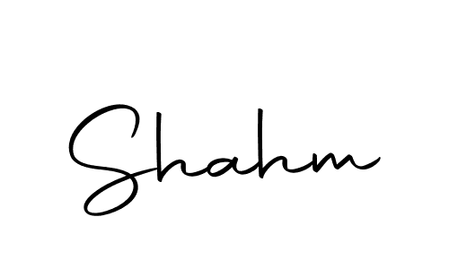 You should practise on your own different ways (Autography-DOLnW) to write your name (Shahm) in signature. don't let someone else do it for you. Shahm signature style 10 images and pictures png