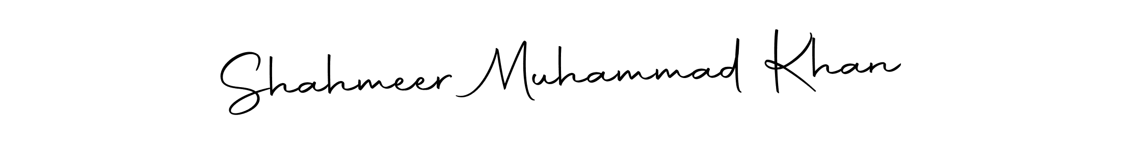 Shahmeer Muhammad Khan stylish signature style. Best Handwritten Sign (Autography-DOLnW) for my name. Handwritten Signature Collection Ideas for my name Shahmeer Muhammad Khan. Shahmeer Muhammad Khan signature style 10 images and pictures png