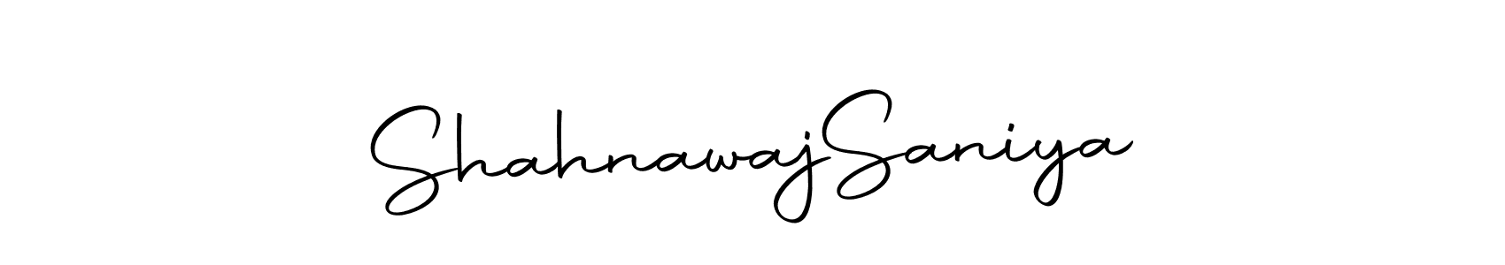 Design your own signature with our free online signature maker. With this signature software, you can create a handwritten (Autography-DOLnW) signature for name Shahnawaj  Saniya. Shahnawaj  Saniya signature style 10 images and pictures png