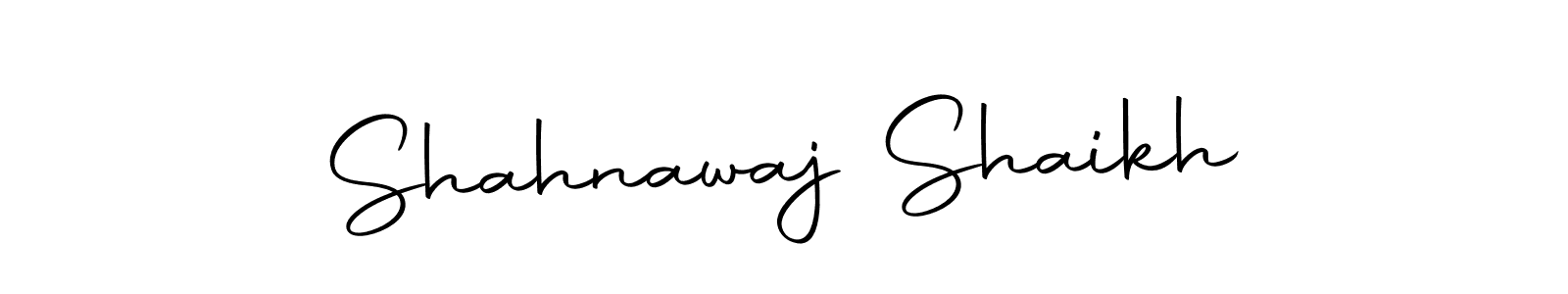Make a beautiful signature design for name Shahnawaj Shaikh. With this signature (Autography-DOLnW) style, you can create a handwritten signature for free. Shahnawaj Shaikh signature style 10 images and pictures png