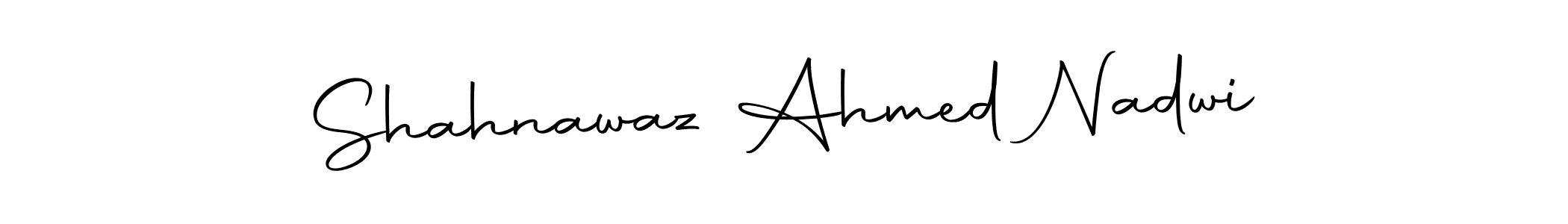 Make a beautiful signature design for name Shahnawaz Ahmed Nadwi. With this signature (Autography-DOLnW) style, you can create a handwritten signature for free. Shahnawaz Ahmed Nadwi signature style 10 images and pictures png