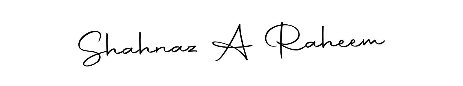 Also You can easily find your signature by using the search form. We will create Shahnaz A Raheem name handwritten signature images for you free of cost using Autography-DOLnW sign style. Shahnaz A Raheem signature style 10 images and pictures png