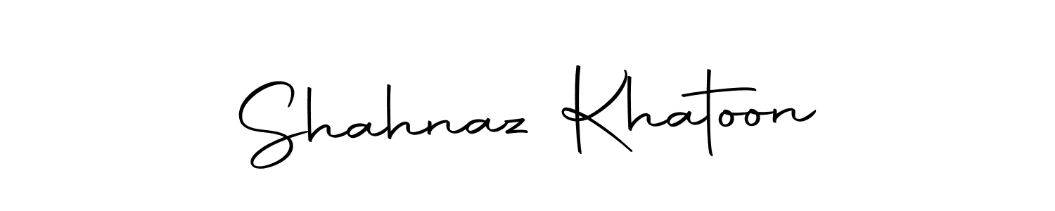 Use a signature maker to create a handwritten signature online. With this signature software, you can design (Autography-DOLnW) your own signature for name Shahnaz Khatoon. Shahnaz Khatoon signature style 10 images and pictures png