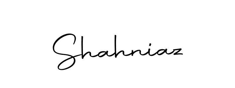 Shahniaz stylish signature style. Best Handwritten Sign (Autography-DOLnW) for my name. Handwritten Signature Collection Ideas for my name Shahniaz. Shahniaz signature style 10 images and pictures png