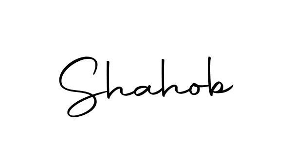 How to make Shahob signature? Autography-DOLnW is a professional autograph style. Create handwritten signature for Shahob name. Shahob signature style 10 images and pictures png