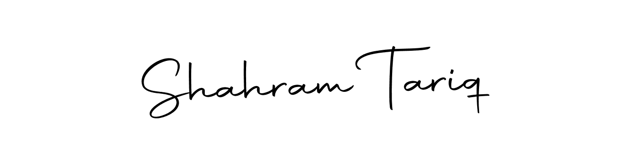 Make a beautiful signature design for name Shahram Tariq. With this signature (Autography-DOLnW) style, you can create a handwritten signature for free. Shahram Tariq signature style 10 images and pictures png