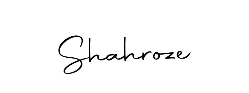 Use a signature maker to create a handwritten signature online. With this signature software, you can design (Autography-DOLnW) your own signature for name Shahroze. Shahroze signature style 10 images and pictures png