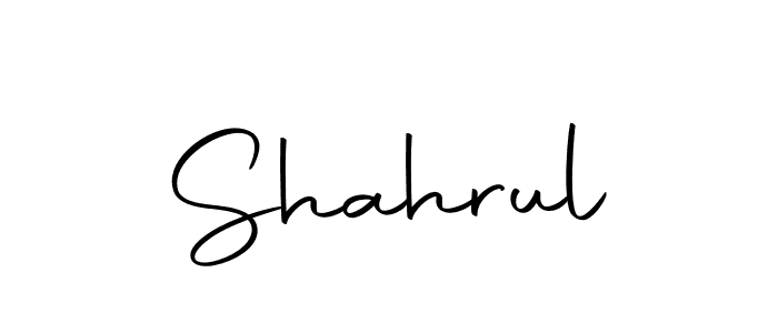 How to make Shahrul name signature. Use Autography-DOLnW style for creating short signs online. This is the latest handwritten sign. Shahrul signature style 10 images and pictures png