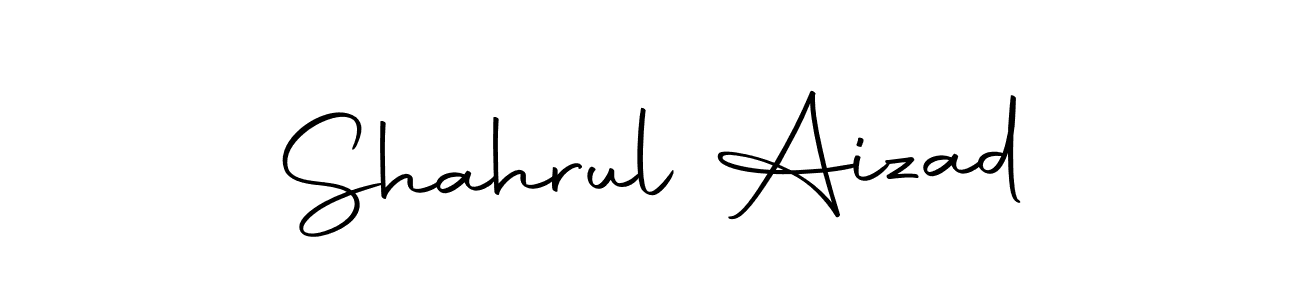 You should practise on your own different ways (Autography-DOLnW) to write your name (Shahrul Aizad) in signature. don't let someone else do it for you. Shahrul Aizad signature style 10 images and pictures png