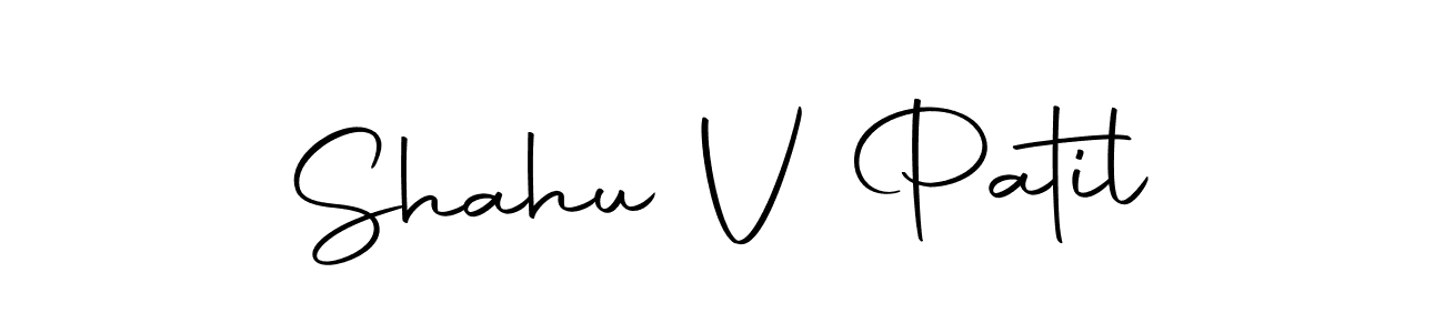 It looks lik you need a new signature style for name Shahu V Patil. Design unique handwritten (Autography-DOLnW) signature with our free signature maker in just a few clicks. Shahu V Patil signature style 10 images and pictures png