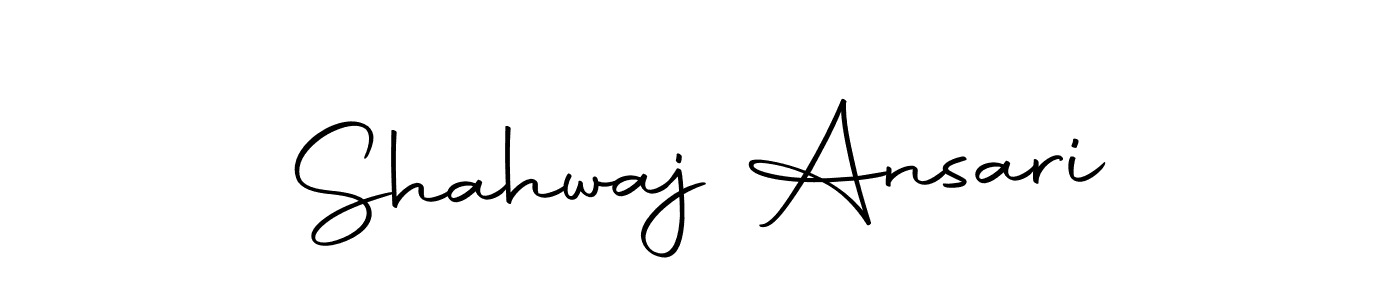 Make a short Shahwaj Ansari signature style. Manage your documents anywhere anytime using Autography-DOLnW. Create and add eSignatures, submit forms, share and send files easily. Shahwaj Ansari signature style 10 images and pictures png