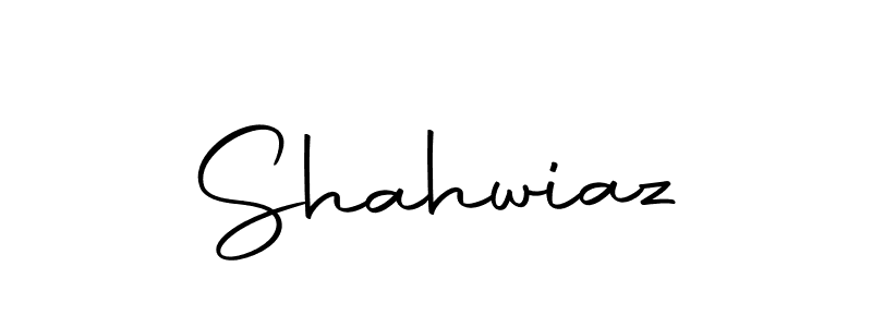 Make a beautiful signature design for name Shahwiaz. With this signature (Autography-DOLnW) style, you can create a handwritten signature for free. Shahwiaz signature style 10 images and pictures png