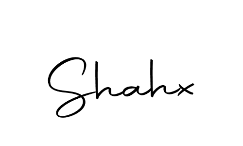 Design your own signature with our free online signature maker. With this signature software, you can create a handwritten (Autography-DOLnW) signature for name Shahx. Shahx signature style 10 images and pictures png