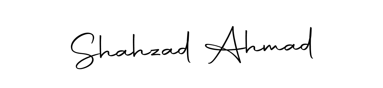 Use a signature maker to create a handwritten signature online. With this signature software, you can design (Autography-DOLnW) your own signature for name Shahzad Ahmad. Shahzad Ahmad signature style 10 images and pictures png