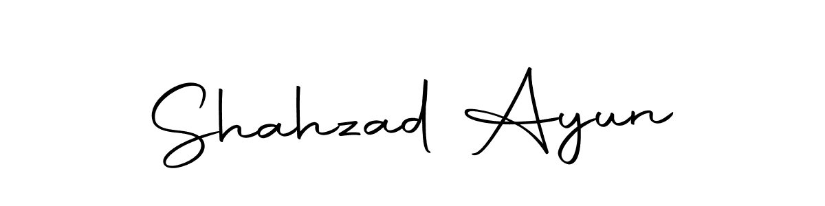 It looks lik you need a new signature style for name Shahzad Ayun. Design unique handwritten (Autography-DOLnW) signature with our free signature maker in just a few clicks. Shahzad Ayun signature style 10 images and pictures png