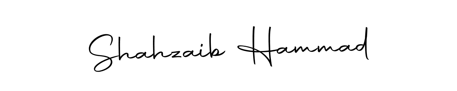 Make a beautiful signature design for name Shahzaib Hammad. With this signature (Autography-DOLnW) style, you can create a handwritten signature for free. Shahzaib Hammad signature style 10 images and pictures png