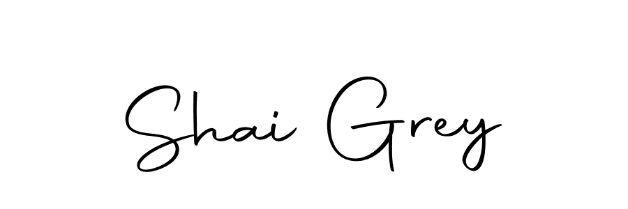 Make a beautiful signature design for name Shai Grey. With this signature (Autography-DOLnW) style, you can create a handwritten signature for free. Shai Grey signature style 10 images and pictures png