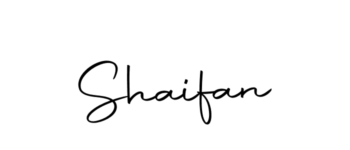 Use a signature maker to create a handwritten signature online. With this signature software, you can design (Autography-DOLnW) your own signature for name Shaifan. Shaifan signature style 10 images and pictures png