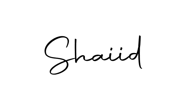 How to make Shaiid signature? Autography-DOLnW is a professional autograph style. Create handwritten signature for Shaiid name. Shaiid signature style 10 images and pictures png