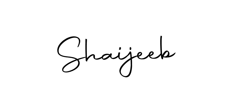Make a beautiful signature design for name Shaijeeb. With this signature (Autography-DOLnW) style, you can create a handwritten signature for free. Shaijeeb signature style 10 images and pictures png