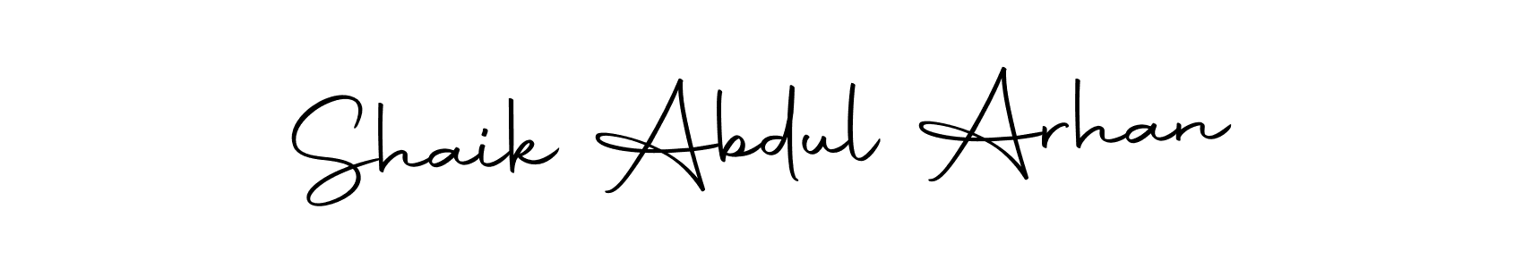 Similarly Autography-DOLnW is the best handwritten signature design. Signature creator online .You can use it as an online autograph creator for name Shaik Abdul Arhan. Shaik Abdul Arhan signature style 10 images and pictures png