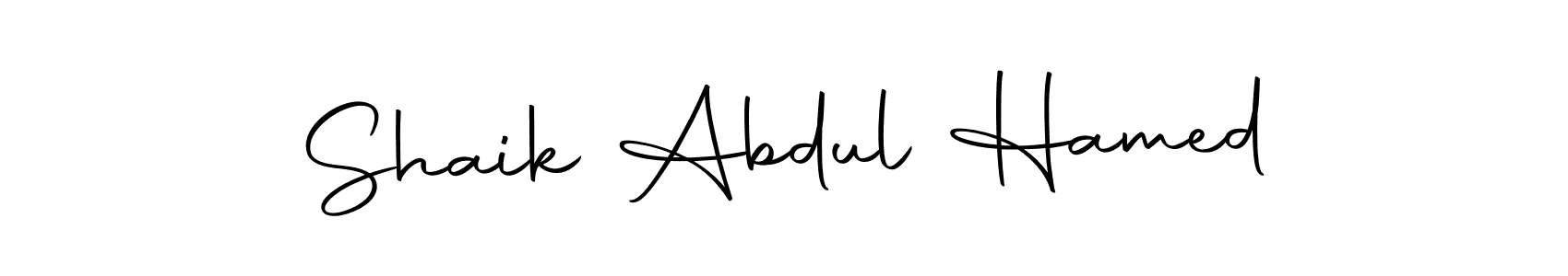 Autography-DOLnW is a professional signature style that is perfect for those who want to add a touch of class to their signature. It is also a great choice for those who want to make their signature more unique. Get Shaik Abdul Hamed name to fancy signature for free. Shaik Abdul Hamed signature style 10 images and pictures png