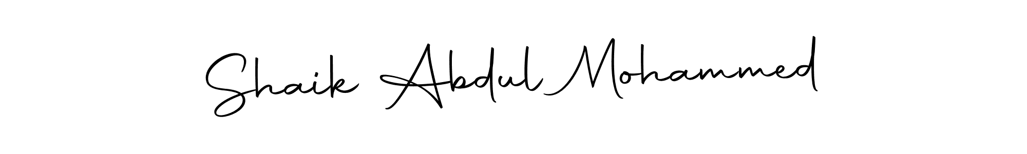 Similarly Autography-DOLnW is the best handwritten signature design. Signature creator online .You can use it as an online autograph creator for name Shaik Abdul Mohammed. Shaik Abdul Mohammed signature style 10 images and pictures png