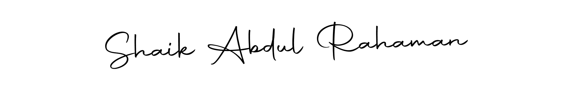 It looks lik you need a new signature style for name Shaik Abdul Rahaman. Design unique handwritten (Autography-DOLnW) signature with our free signature maker in just a few clicks. Shaik Abdul Rahaman signature style 10 images and pictures png