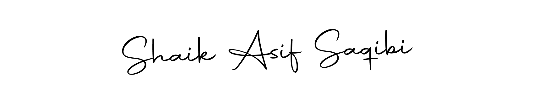 How to make Shaik Asif Saqibi signature? Autography-DOLnW is a professional autograph style. Create handwritten signature for Shaik Asif Saqibi name. Shaik Asif Saqibi signature style 10 images and pictures png