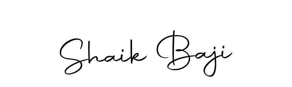 Make a beautiful signature design for name Shaik Baji. Use this online signature maker to create a handwritten signature for free. Shaik Baji signature style 10 images and pictures png