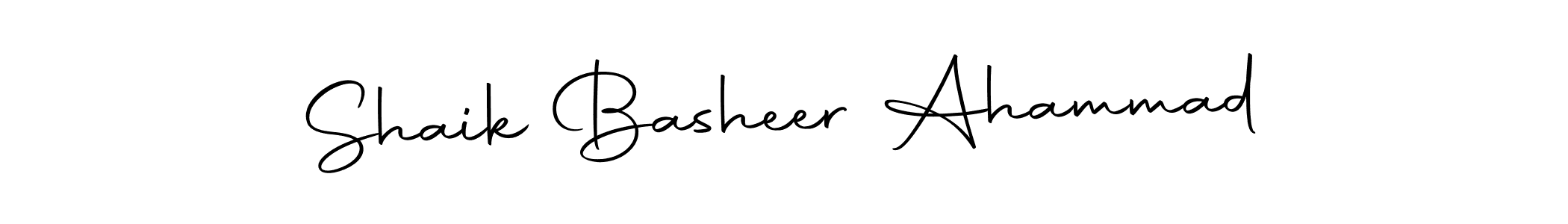 Also we have Shaik Basheer Ahammad name is the best signature style. Create professional handwritten signature collection using Autography-DOLnW autograph style. Shaik Basheer Ahammad signature style 10 images and pictures png