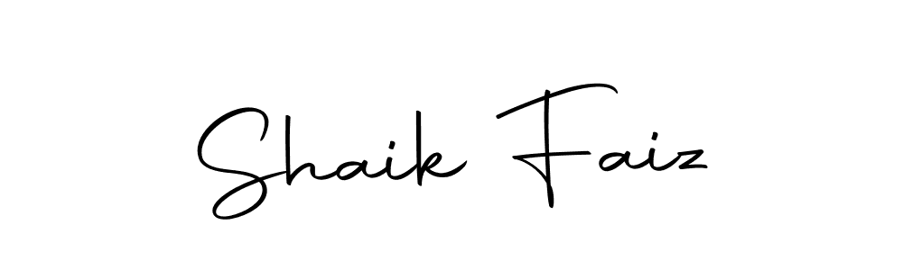 Also You can easily find your signature by using the search form. We will create Shaik Faiz name handwritten signature images for you free of cost using Autography-DOLnW sign style. Shaik Faiz signature style 10 images and pictures png