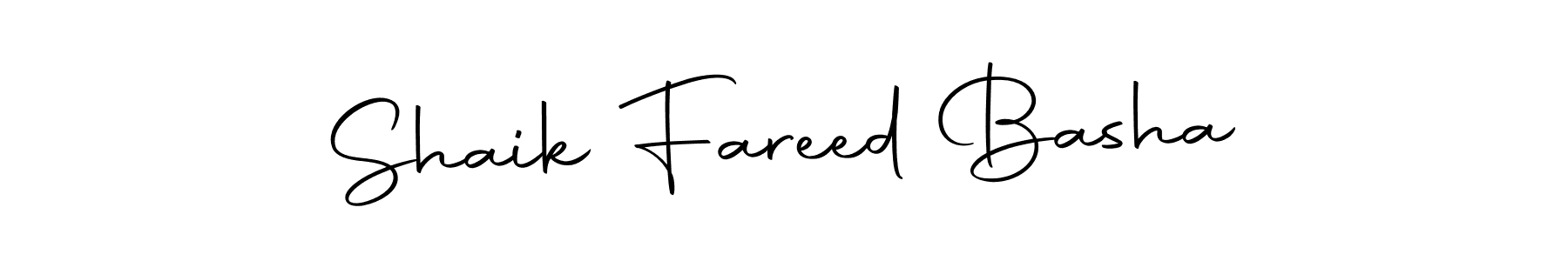 Shaik Fareed Basha stylish signature style. Best Handwritten Sign (Autography-DOLnW) for my name. Handwritten Signature Collection Ideas for my name Shaik Fareed Basha. Shaik Fareed Basha signature style 10 images and pictures png